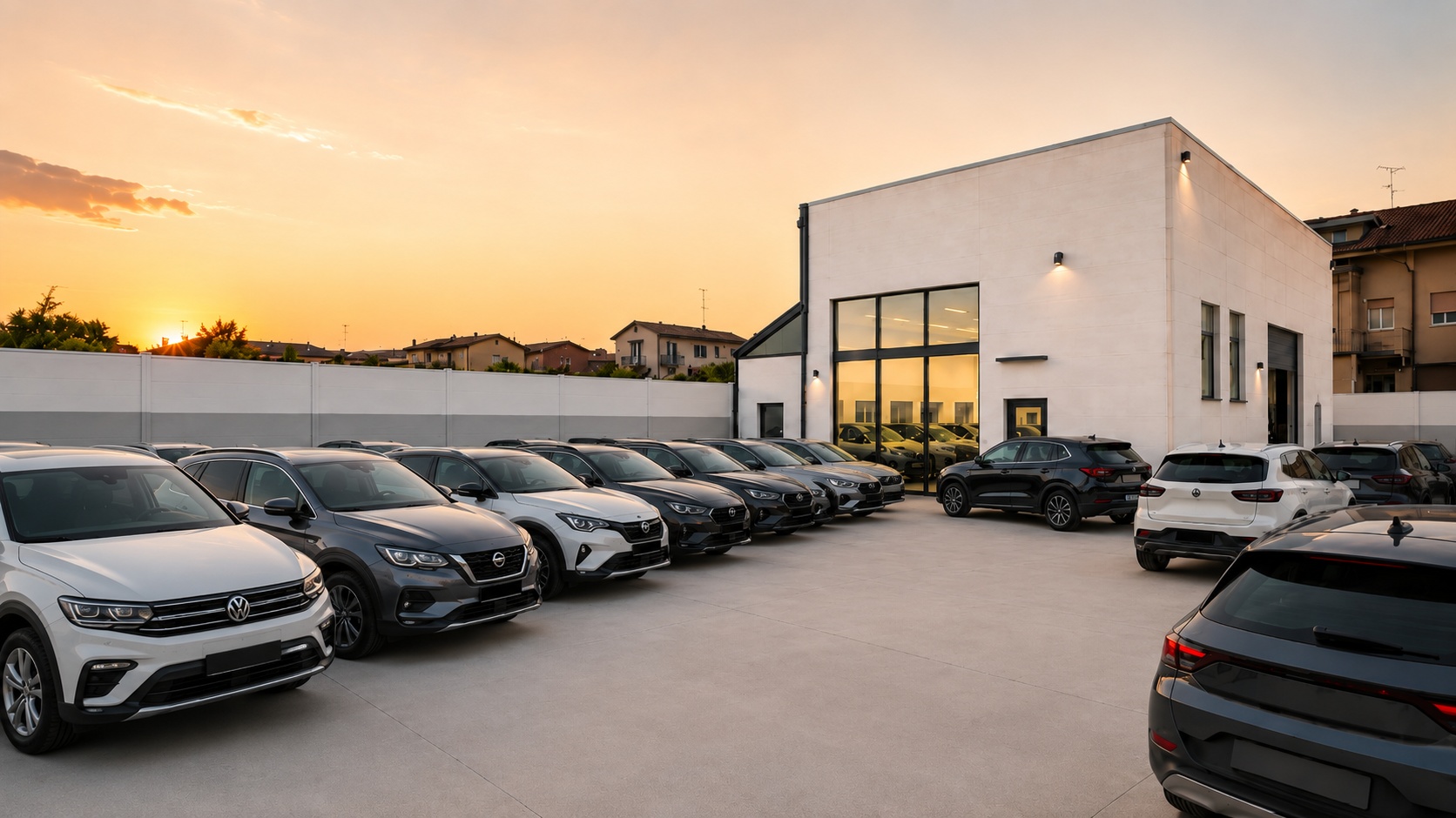 Sede Gruppo Milanoauto a Cologno Monzese con selezione di auto semestrali disponibili